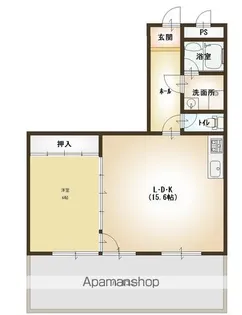 ノースシテイ21【2階】の間取り